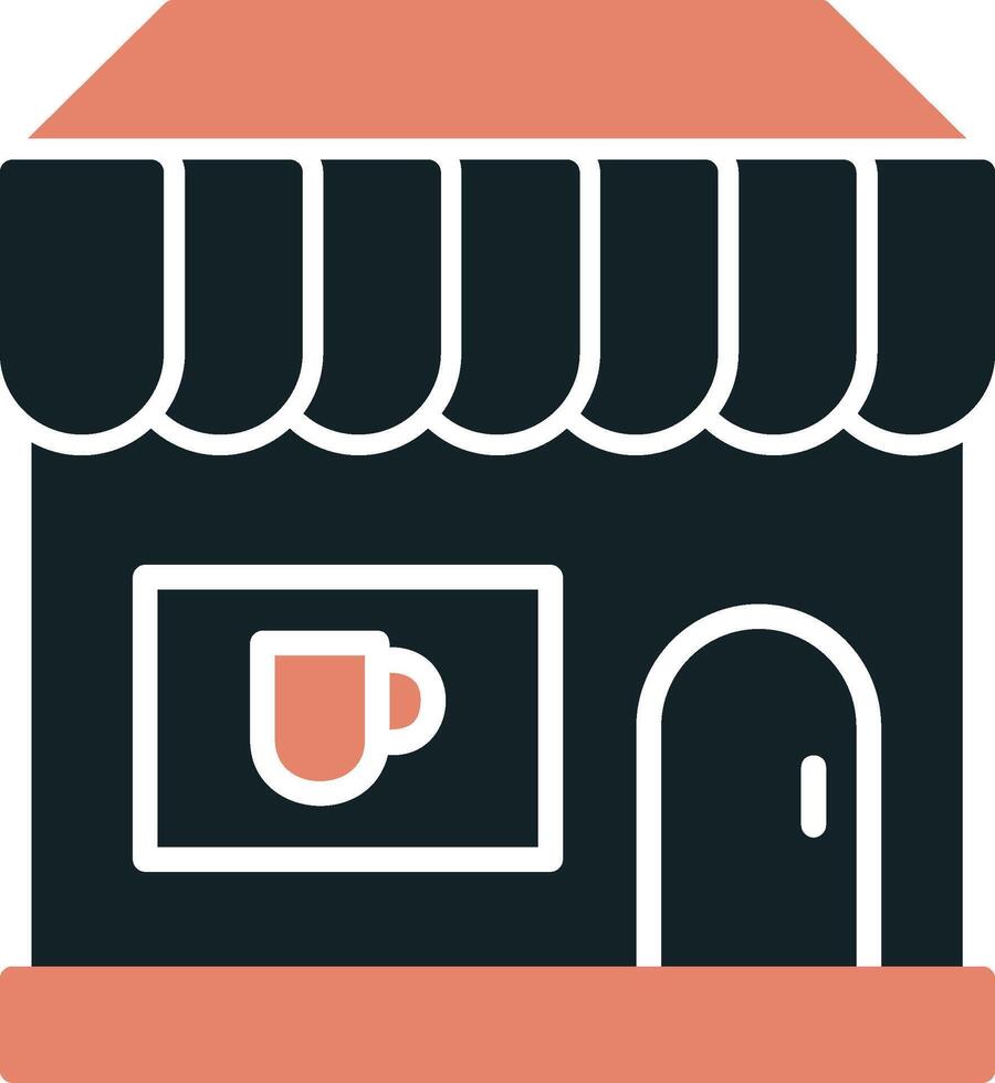 Coffee Shop Vector Icon