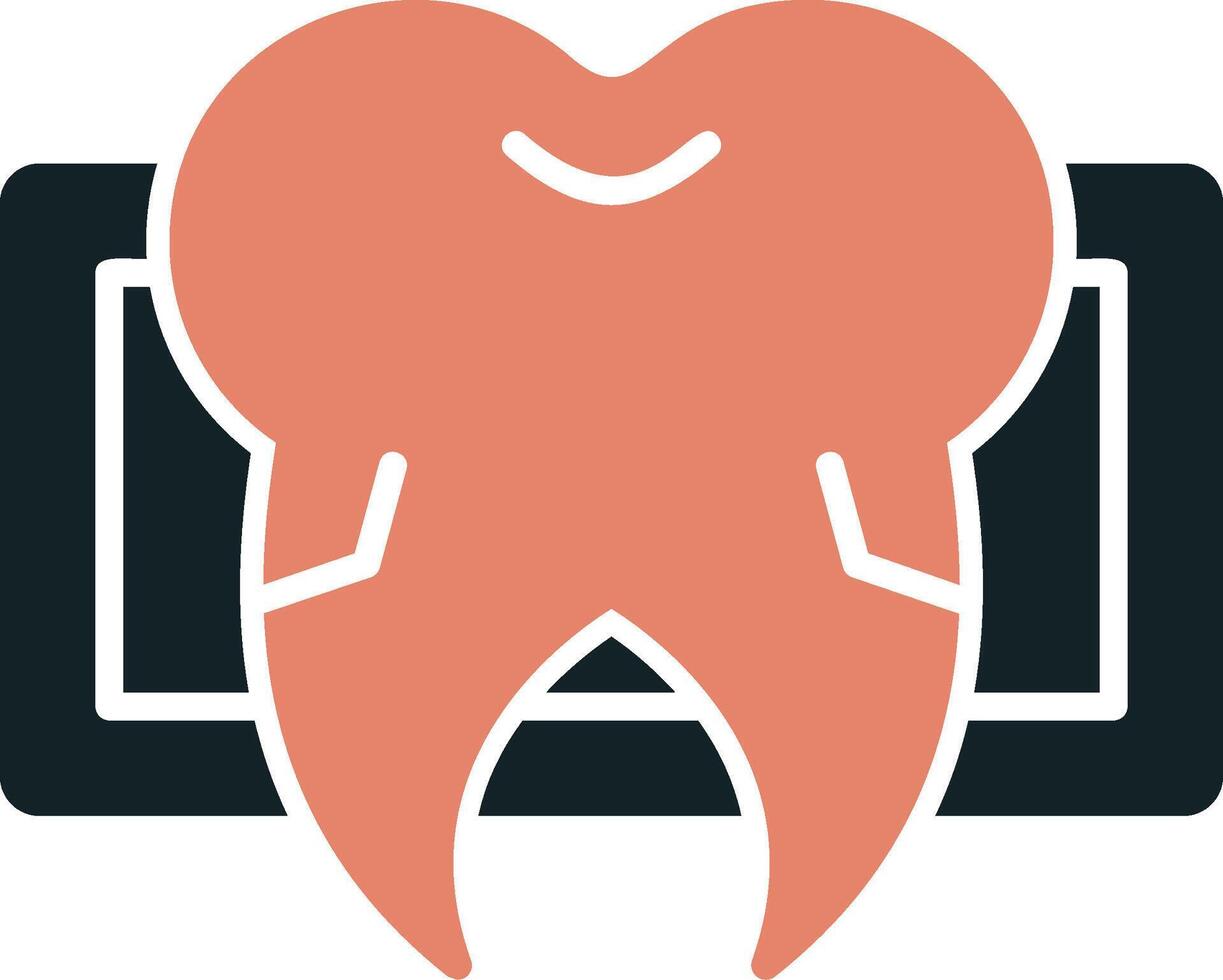 Dental X Ray Vector Icon