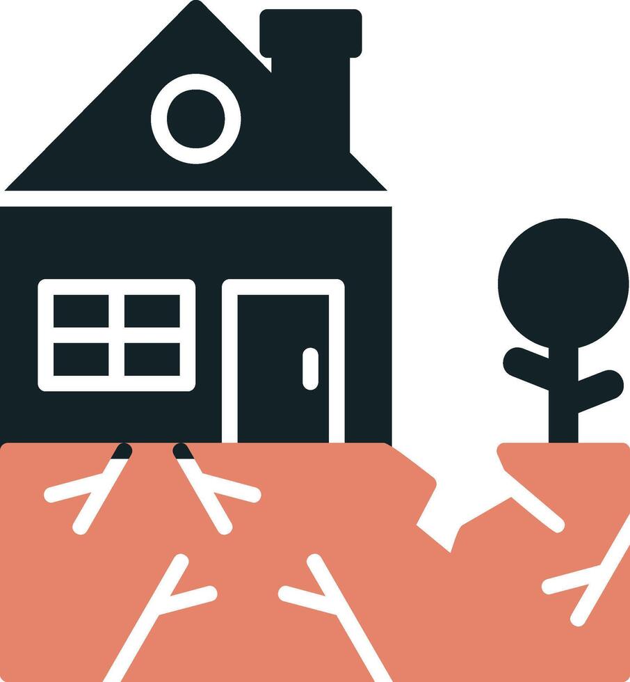 Earthquake Vector Icon