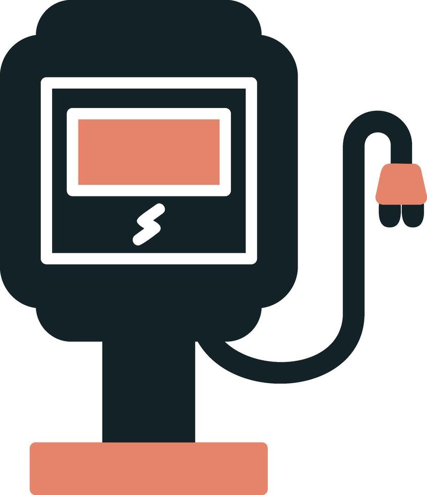 Charging Station Vector Icon