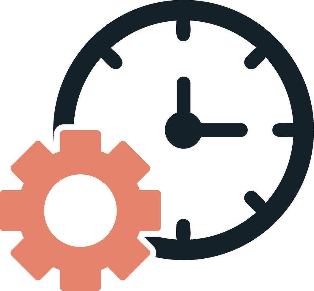 Time Manager Vector Icon