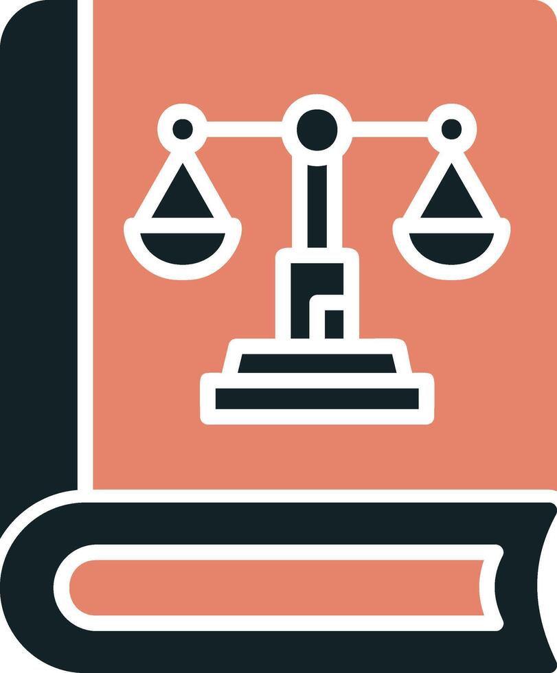 Justice Book Vector Icon