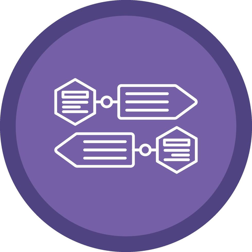 Infographic elements Flat Circle Multicolor Design Icon vector