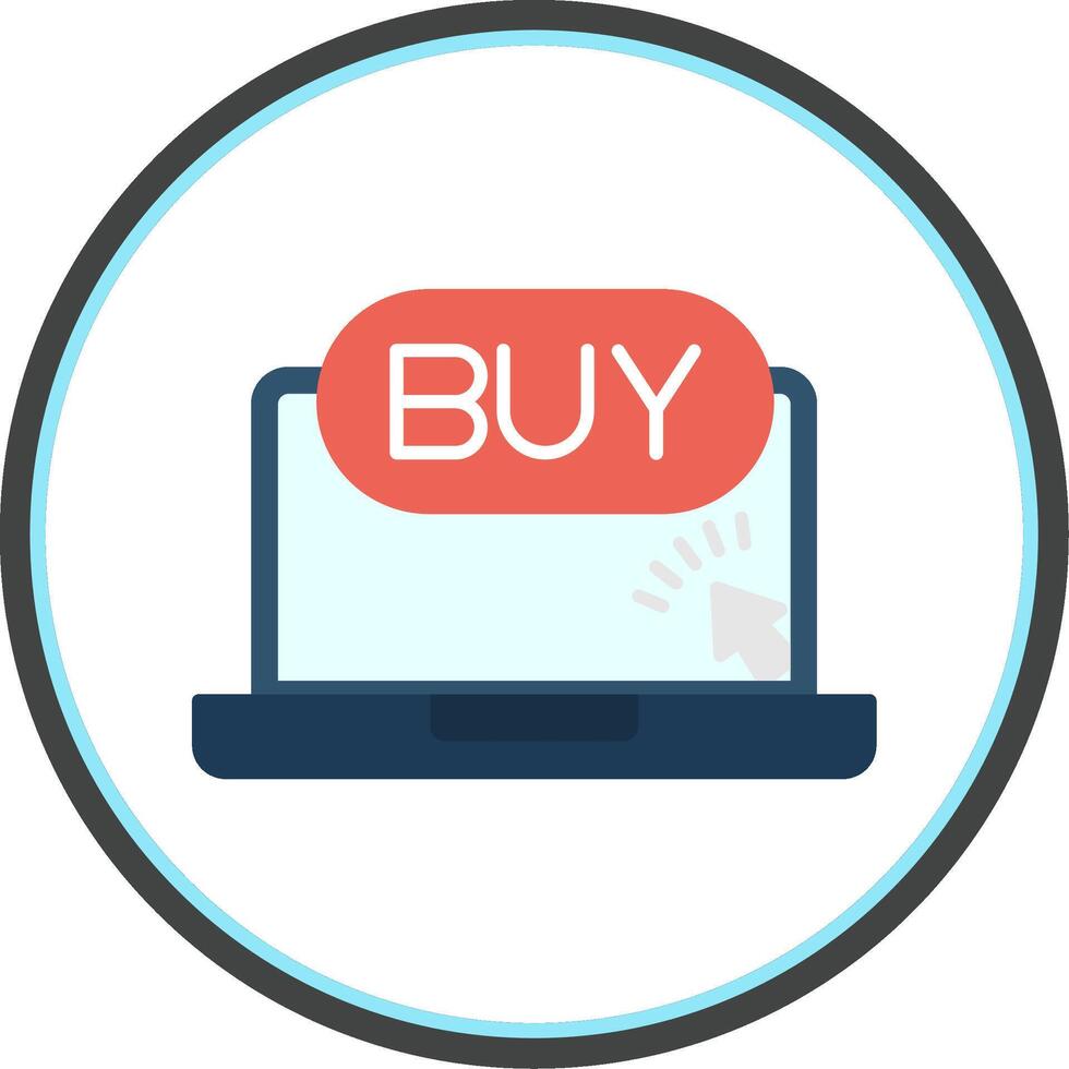 Buy Flat Circle Icon vector