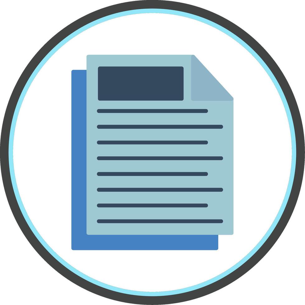 Task Flat Circle Icon 39413365 Vector Art at Vecteezy
