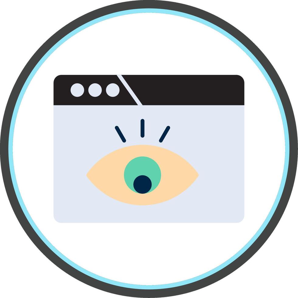 Visualization Flat Circle Icon 39413834 Vector Art at Vecteezy
