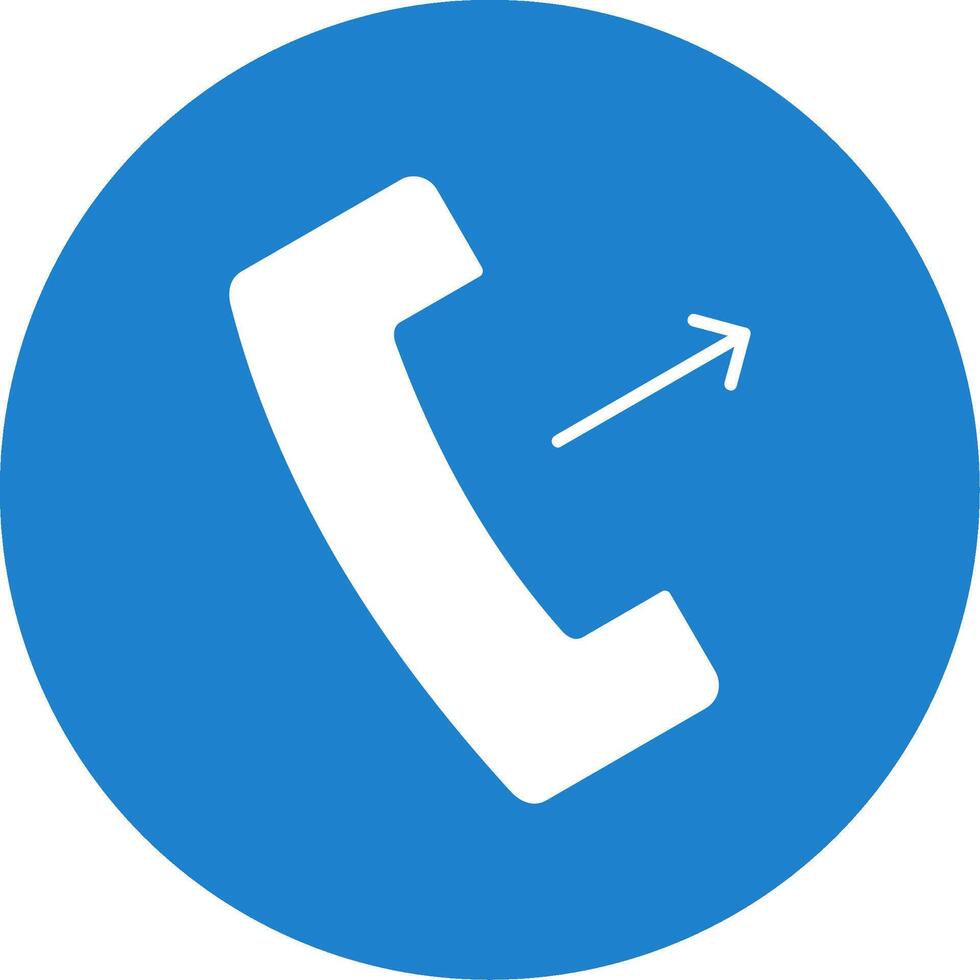 Dial Glyph Circle Icon vector