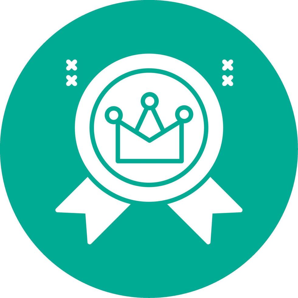 Best Seller Glyph Circle Icon vector