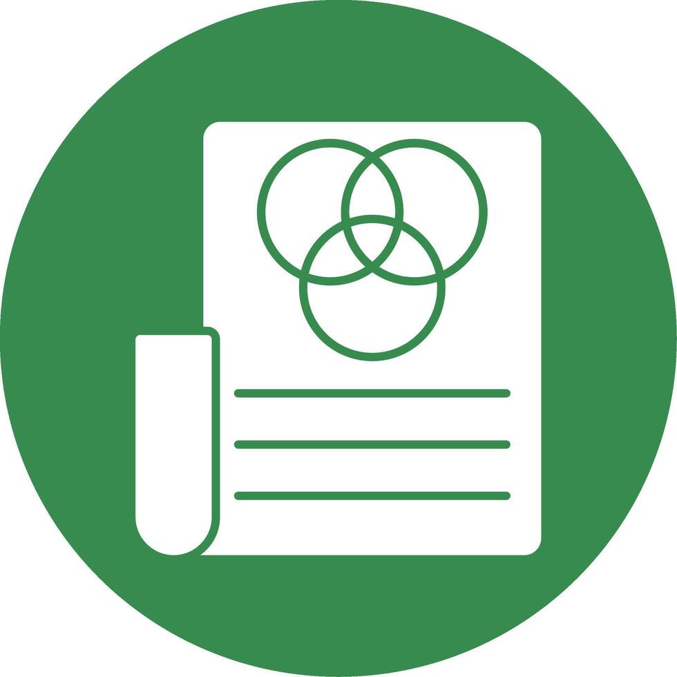 Rgb Glyph Circle Icon vector