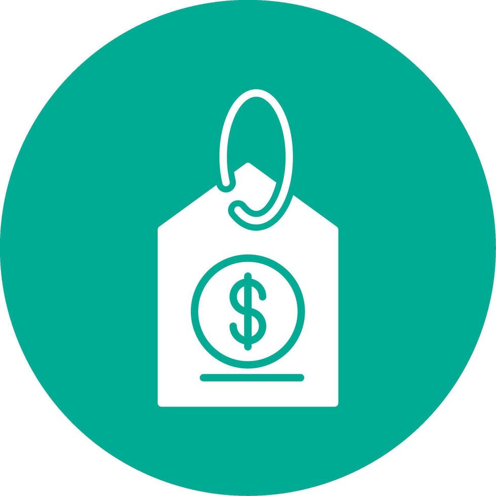 Cheap Glyph Circle Icon vector