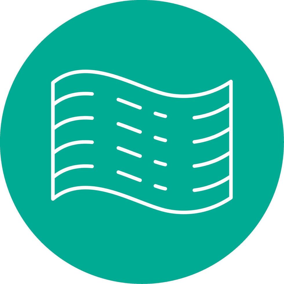 Haze Linear Circle Multicolor Design Icon vector