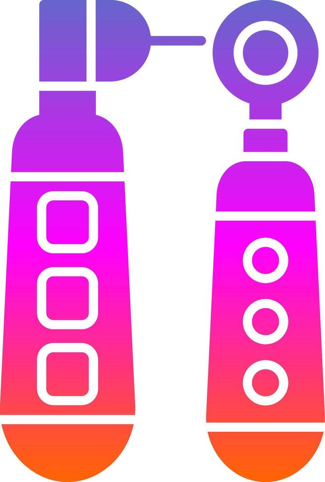 Medical Equipment Glyph Gradient Icon vector