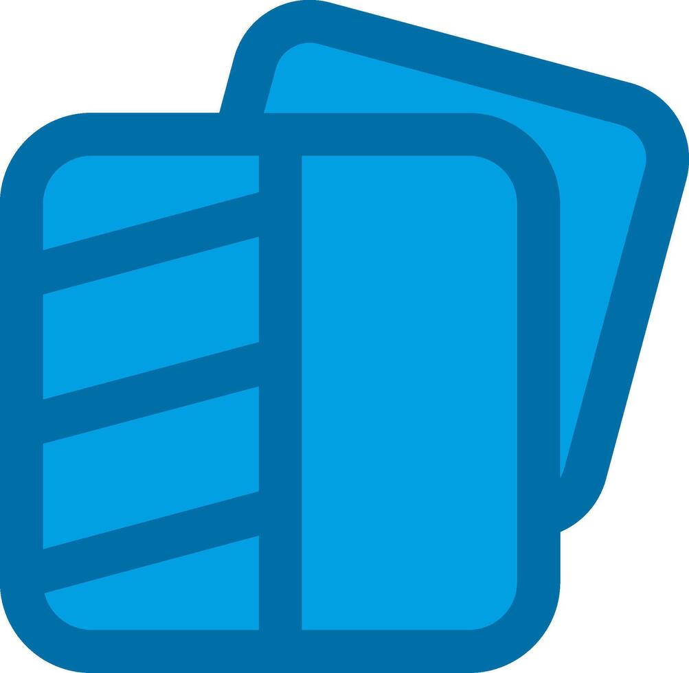 Transparent Blue Line Filled Icon vector