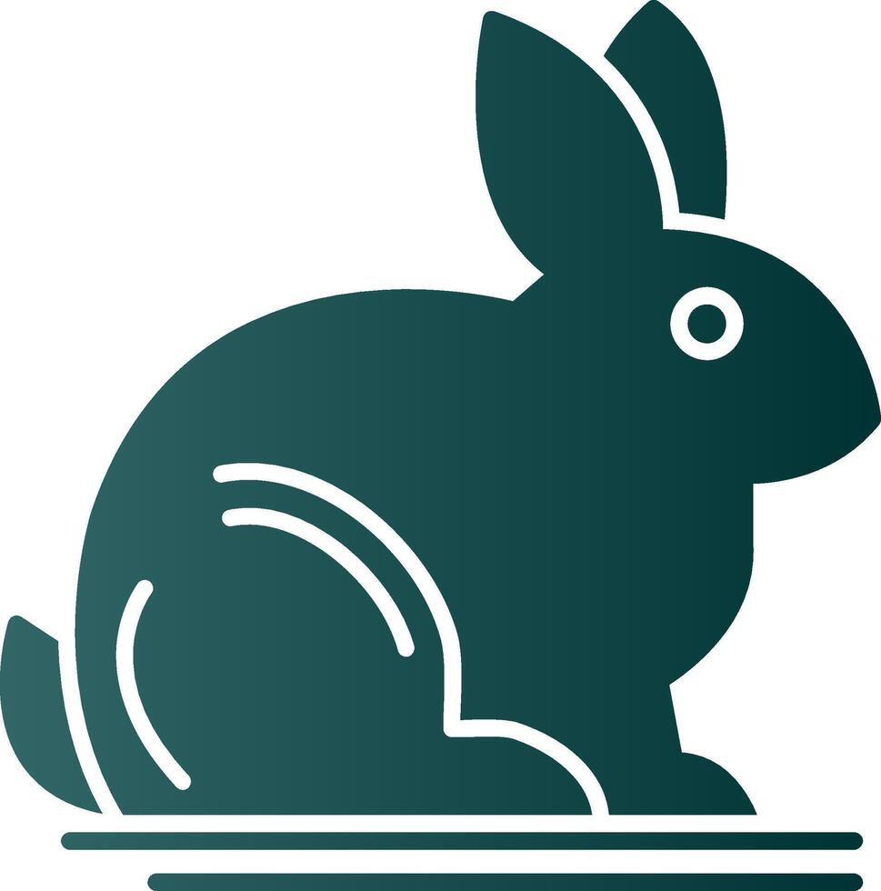 Animals Glyph Gradient Icon vector
