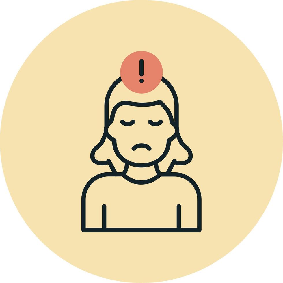 Panic Vector Icon