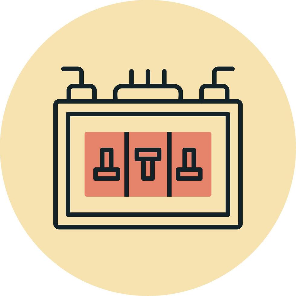 Fuse Box Vector Icon