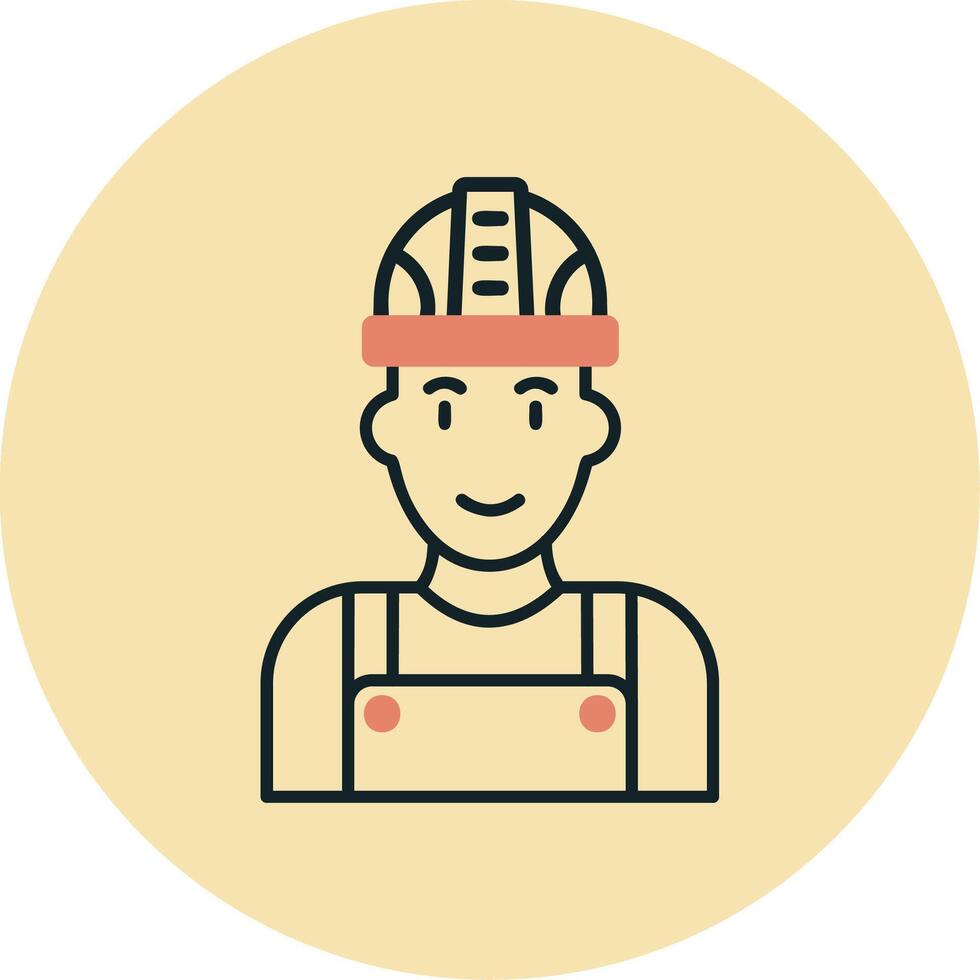 Factory Worker Vector Icon