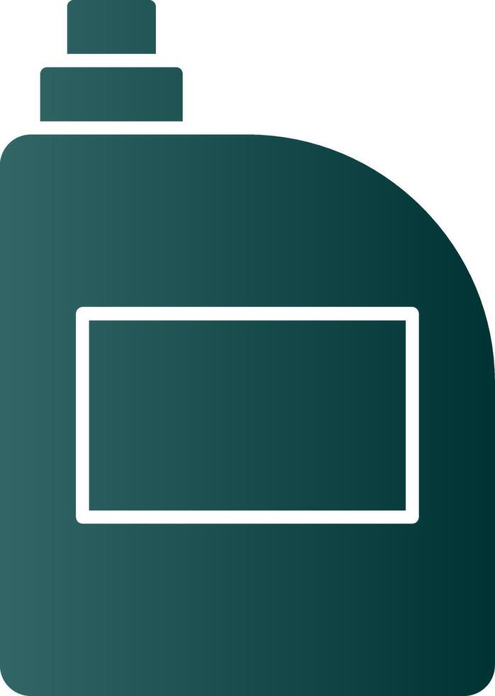 Bleach Glyph Gradient Icon vector
