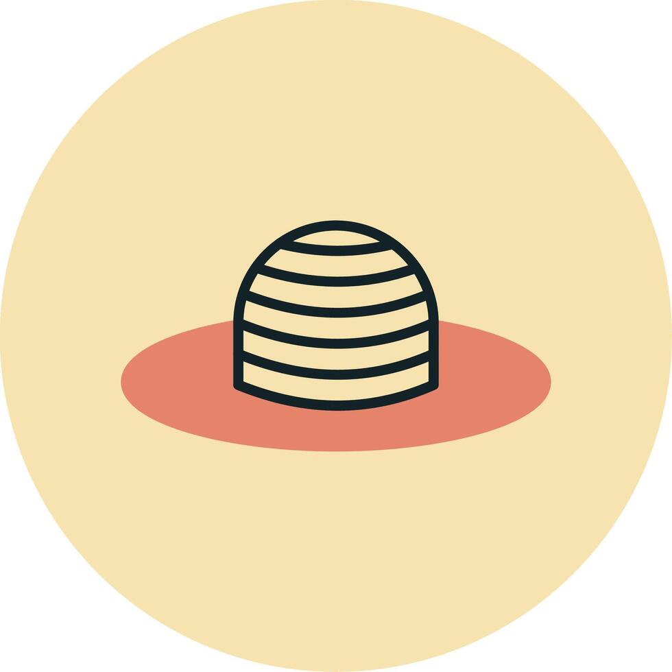 Sun Hat Vector Icon