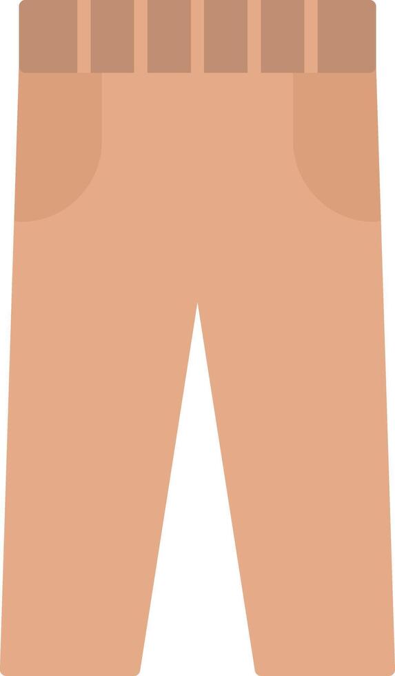 Trousers Flat Light Icon vector