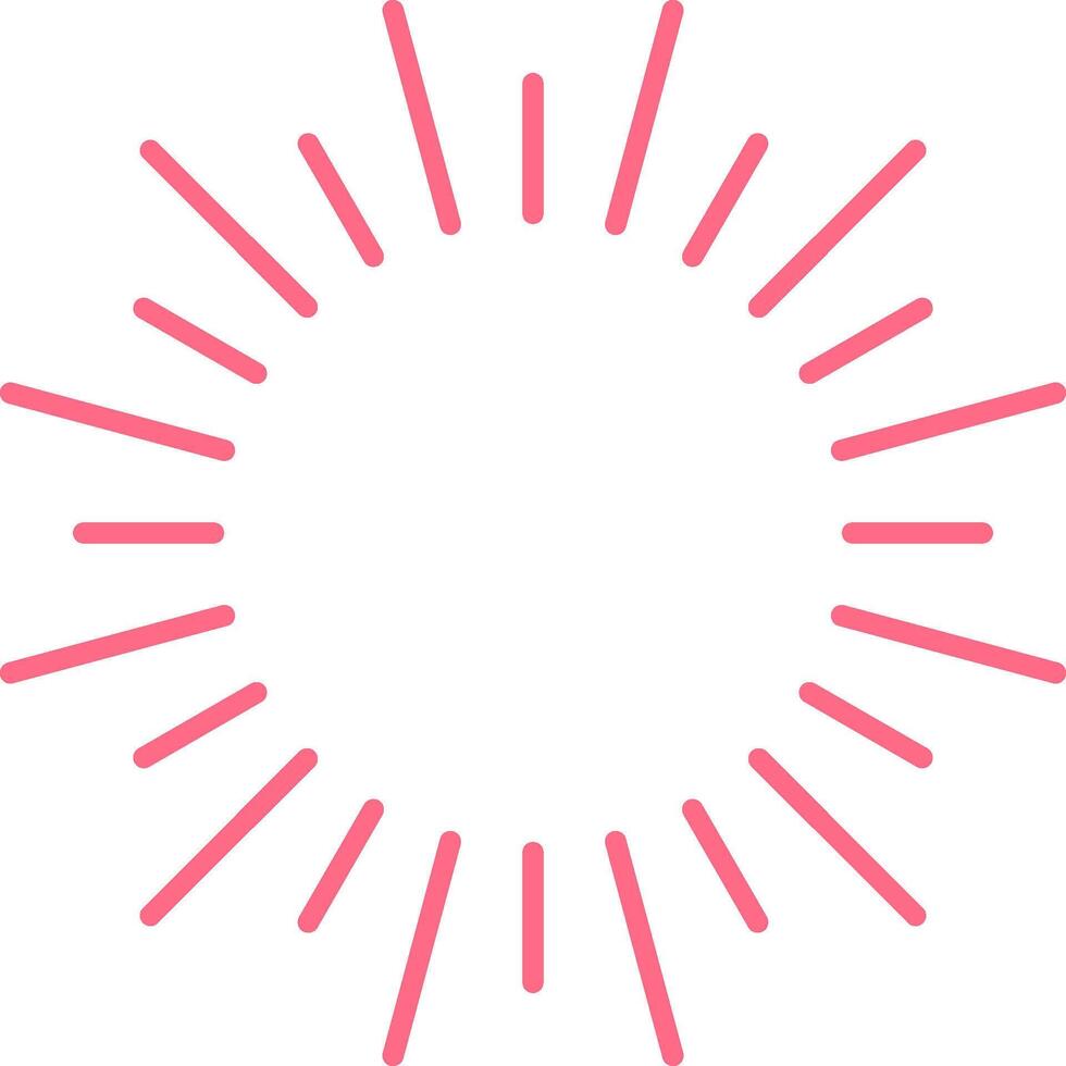 Fireworks Flat Light Icon vector