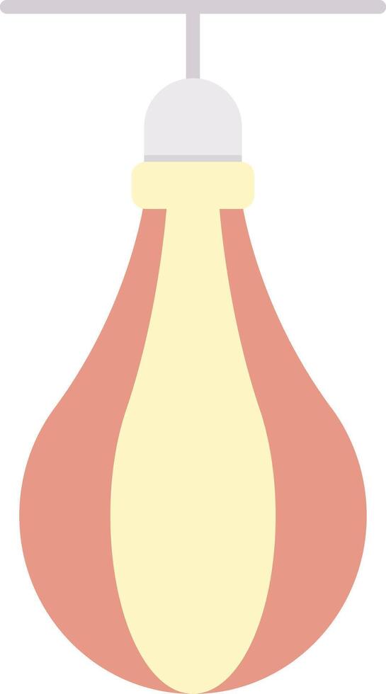 Speed Bag Flat Light Icon vector