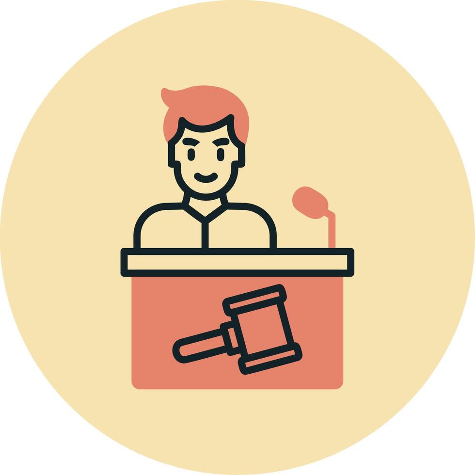 Auction Vector Icon