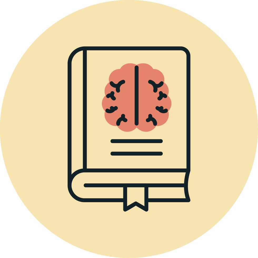 Neurology Book Vector Icon