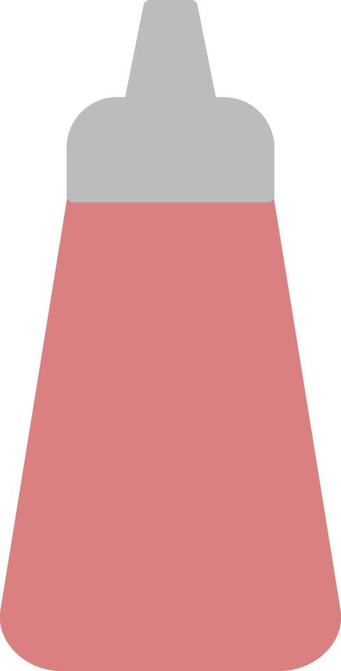 Ketchup Flat Light Icon vector