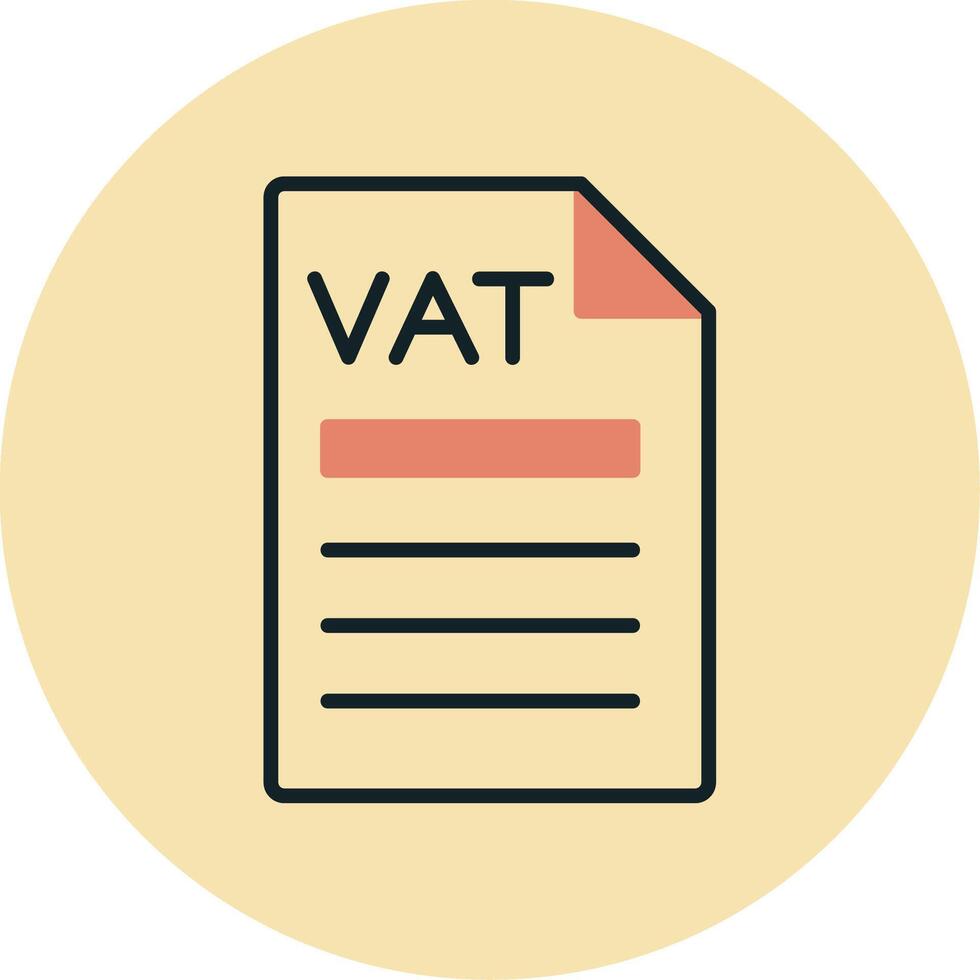 Vat Vector Icon