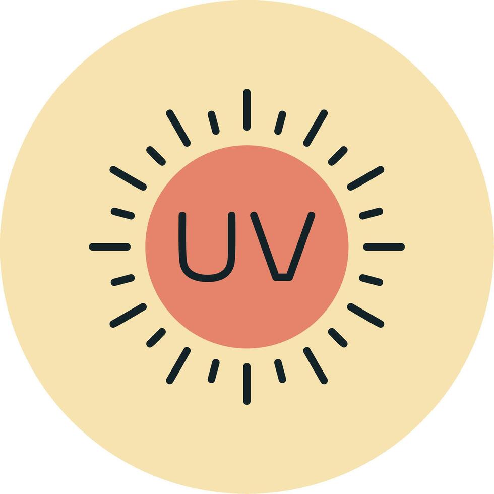 Ultravoilet Vector Icon
