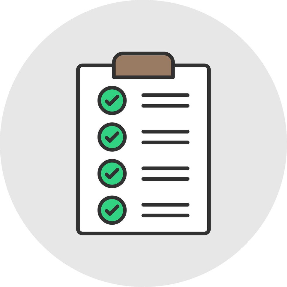 Form Line Filled Light Circle Icon vector