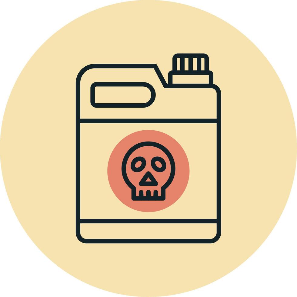 Toxic Vector Icon