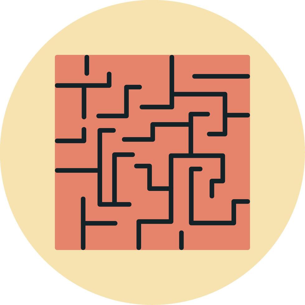 Maze Vector Icon