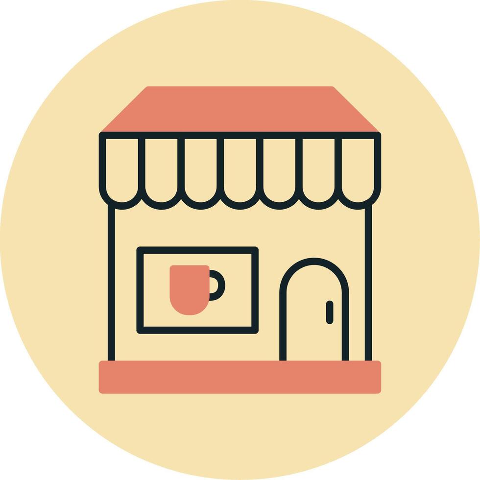 Coffee Shop Vector Icon