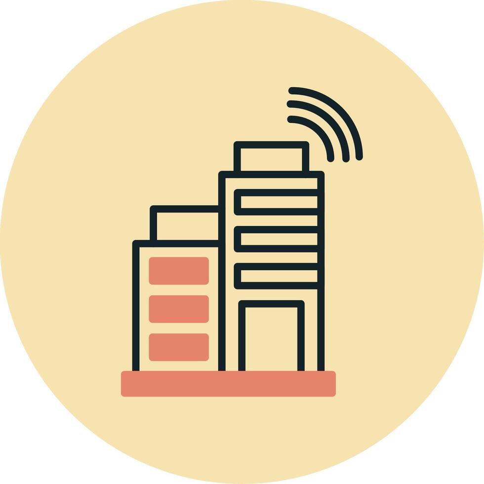 Smart City Vector Icon