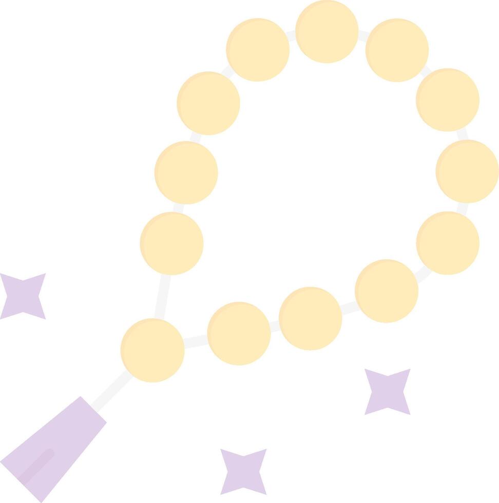 Beads Flat Light Icon vector