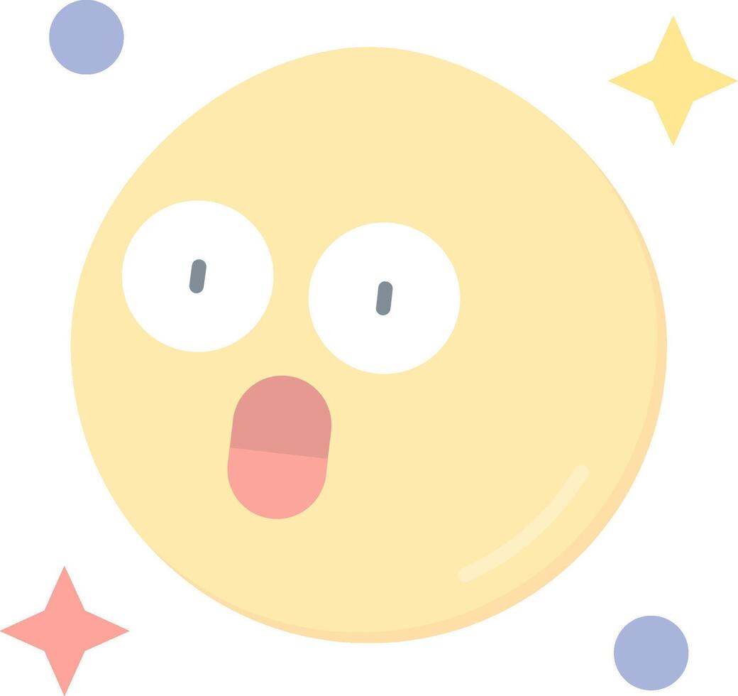 Surprised Flat Light Icon 39420708 Vector Art at Vecteezy