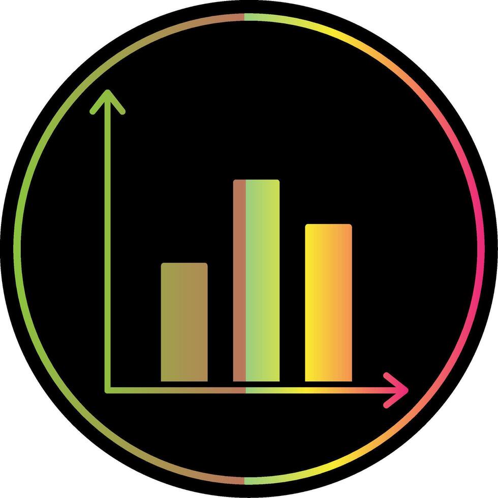 Prediction Glyph Due Color Icon vector