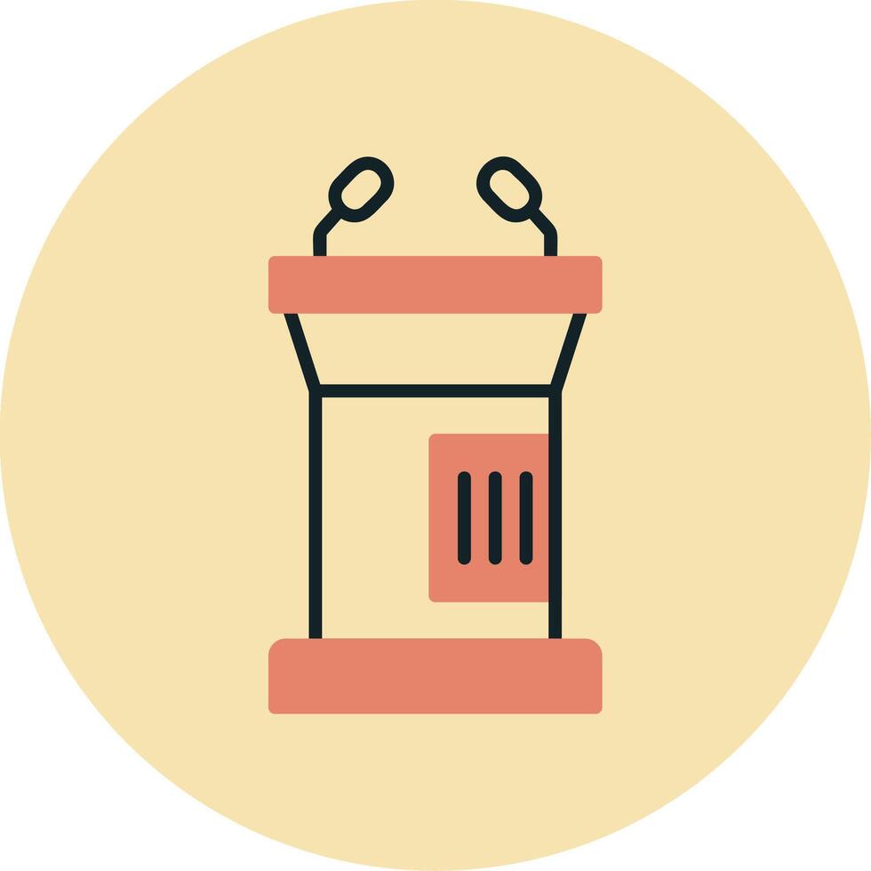Lectern Vector Icon