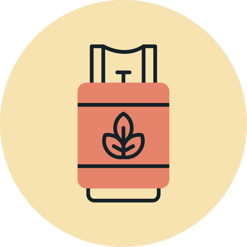 Biogas Vector Icon