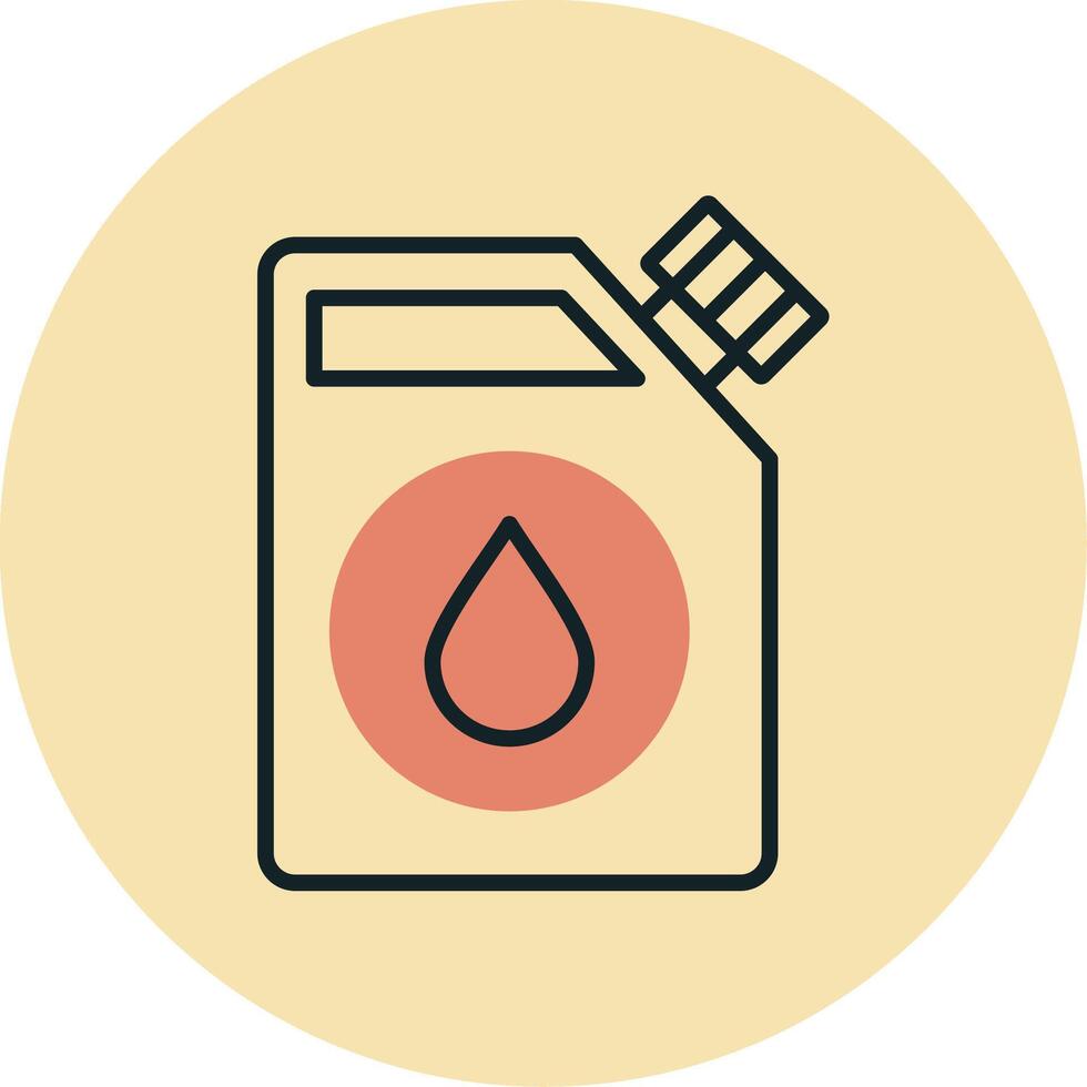 Fuel Cane Vector Icon