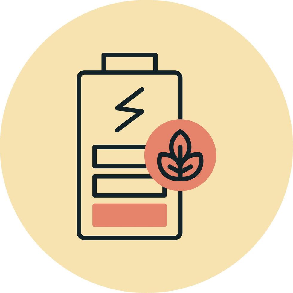 Green Battery Vector Icon