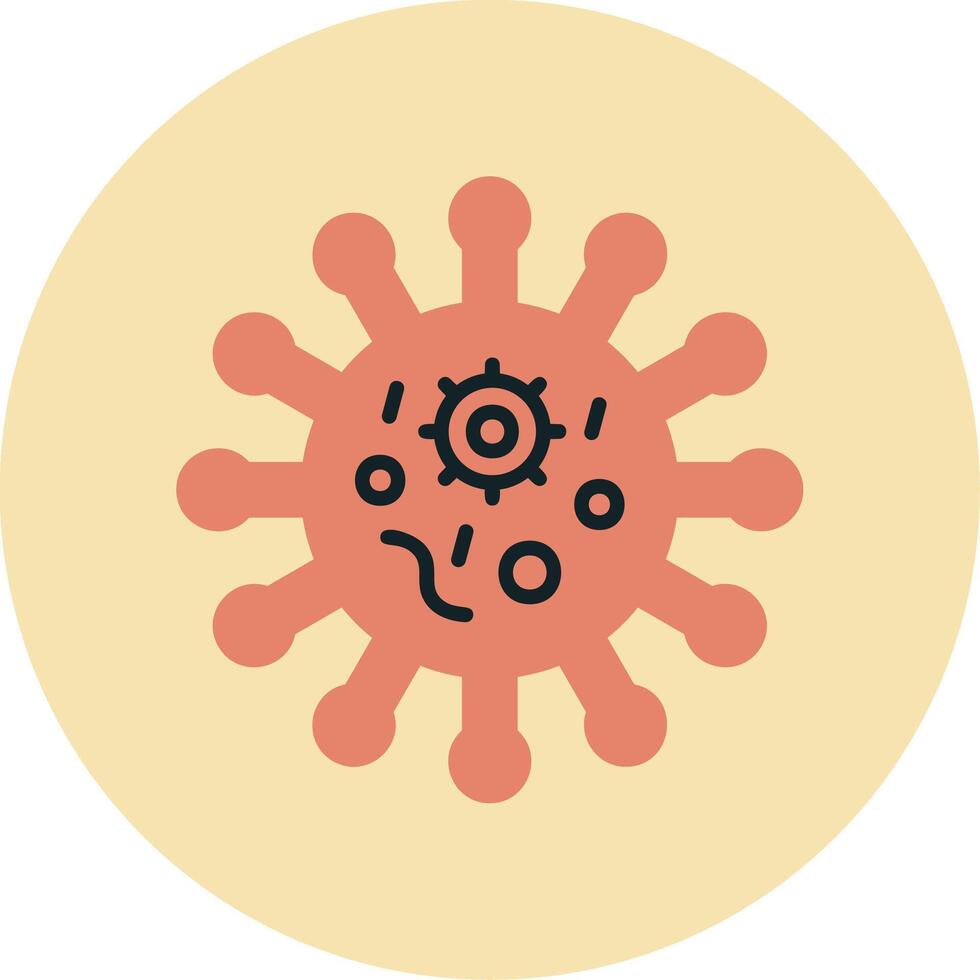 Virus Vector Icon