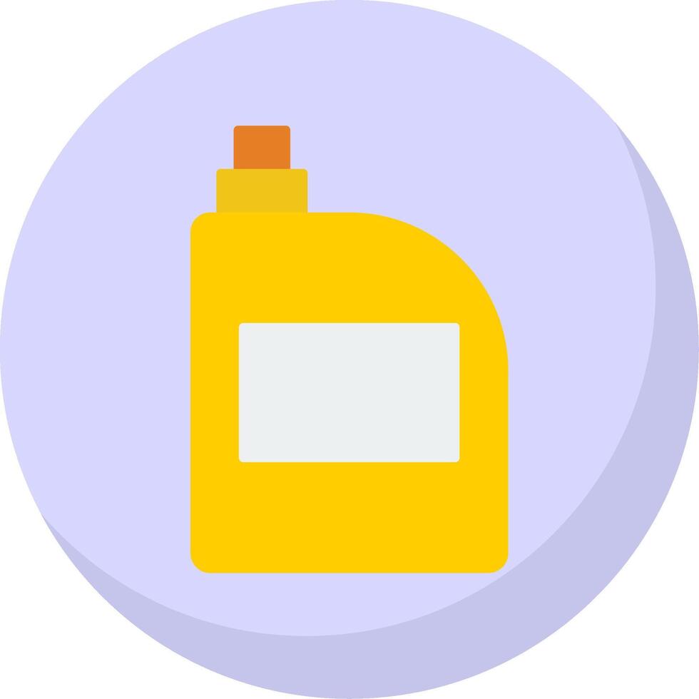 Bleach Flat Bubble Icon vector