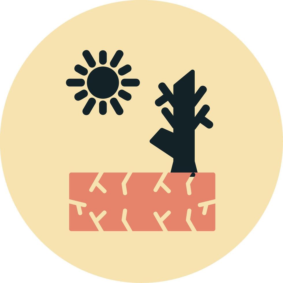 Drought Vector Icon