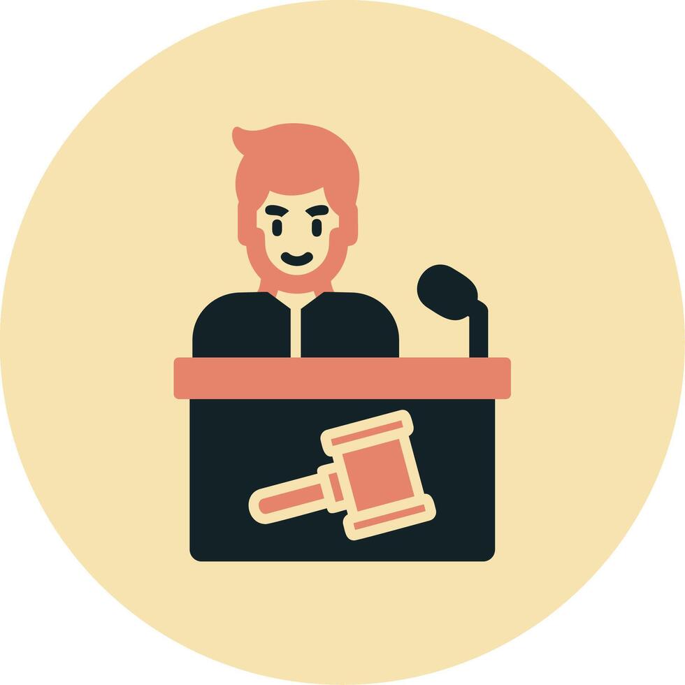 Auction Vector Icon
