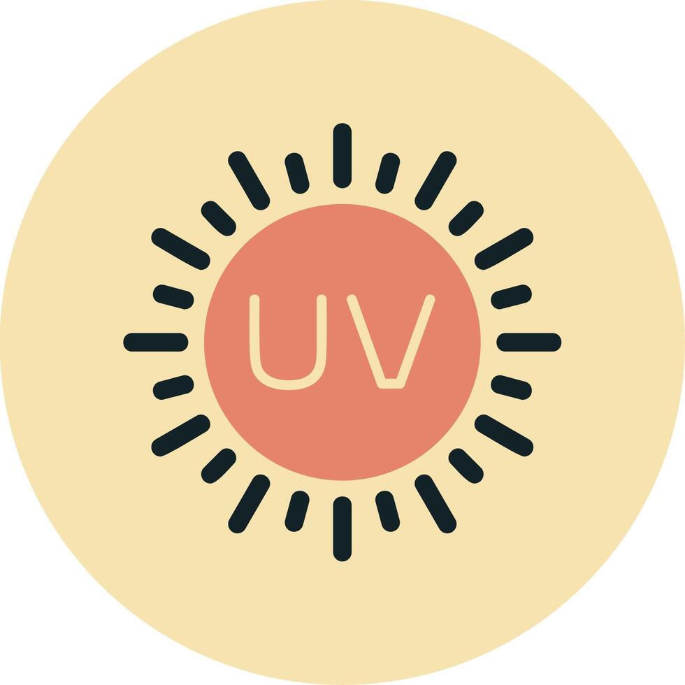 Ultravoilet Vector Icon