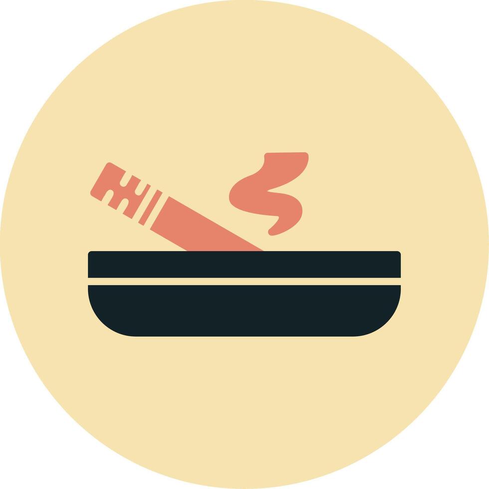 Ashtray Vector Icon