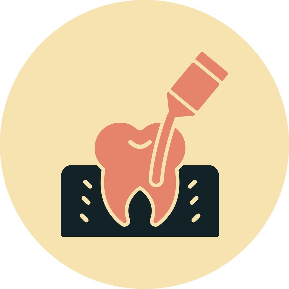 Root Canal Vector Icon